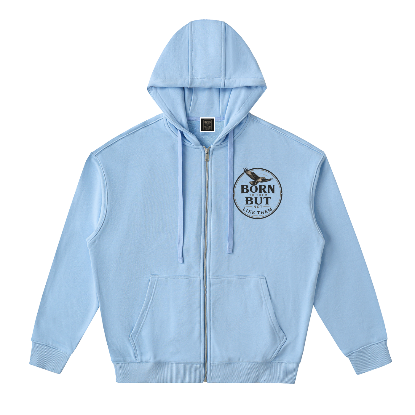 Zip Up Hoodie "The Hawk"
