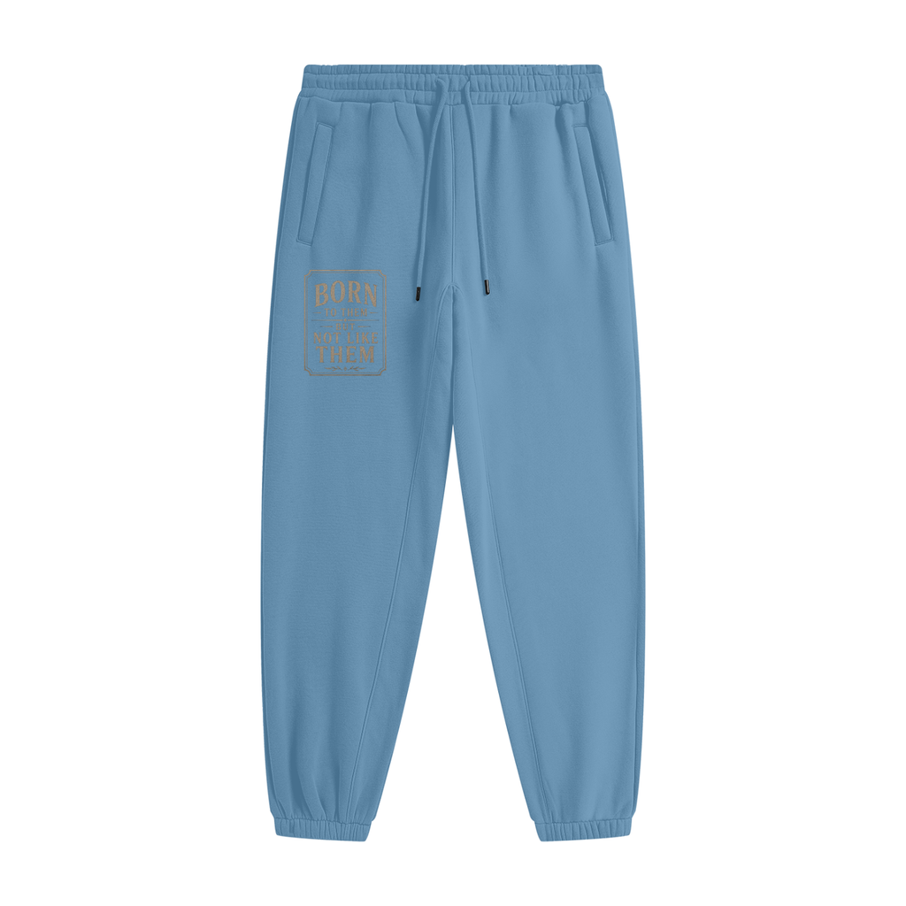 Unisex Heavyweight Fleece Joggers "Feet fail me not"