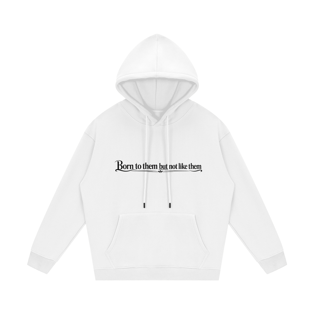 Streetwear Unisex Fleece Hoodie "You don't know me"
